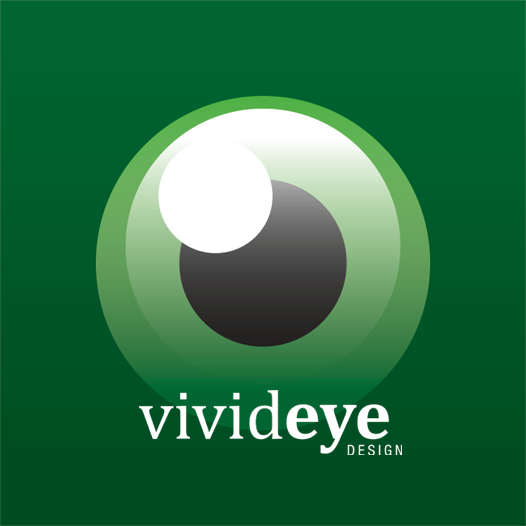 vivideye design logo